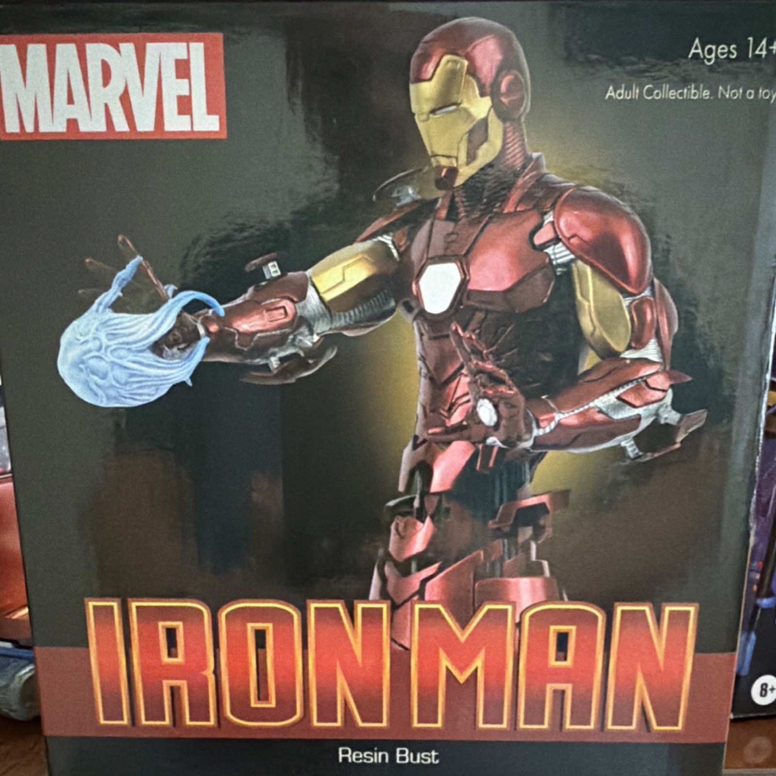 Diamond Select Toys Marvel Iron Man Resin Bust Limited Edition Designed by Nels…