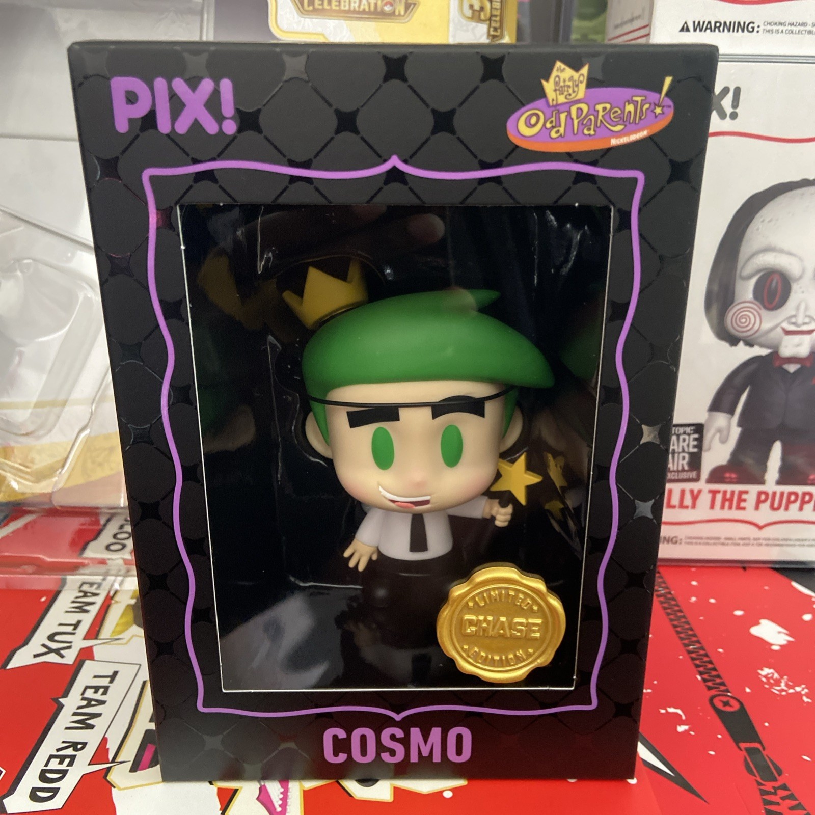 THRILLJOY PIX The Fairly Oddparents Cosmo CHASE Figure THRILLJOY PIX The Fairly Oddparents Cosmo CHASE Figure