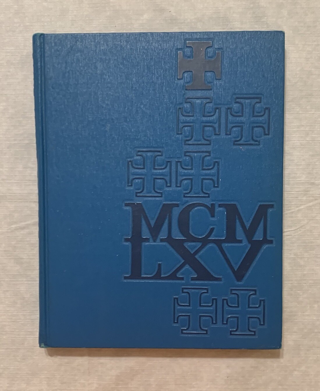 Vtg 1965 Saint Mary’s College Blue Mantle Annual YEARBOOK