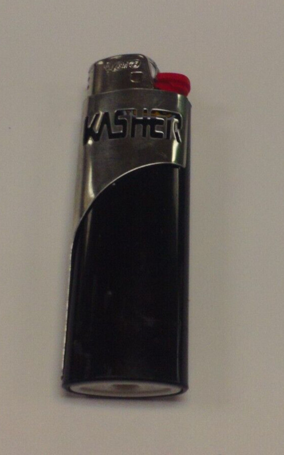 Kasher Plus+ Regular Metal Poker for Regular Bic Lighter Included Stainless Stea