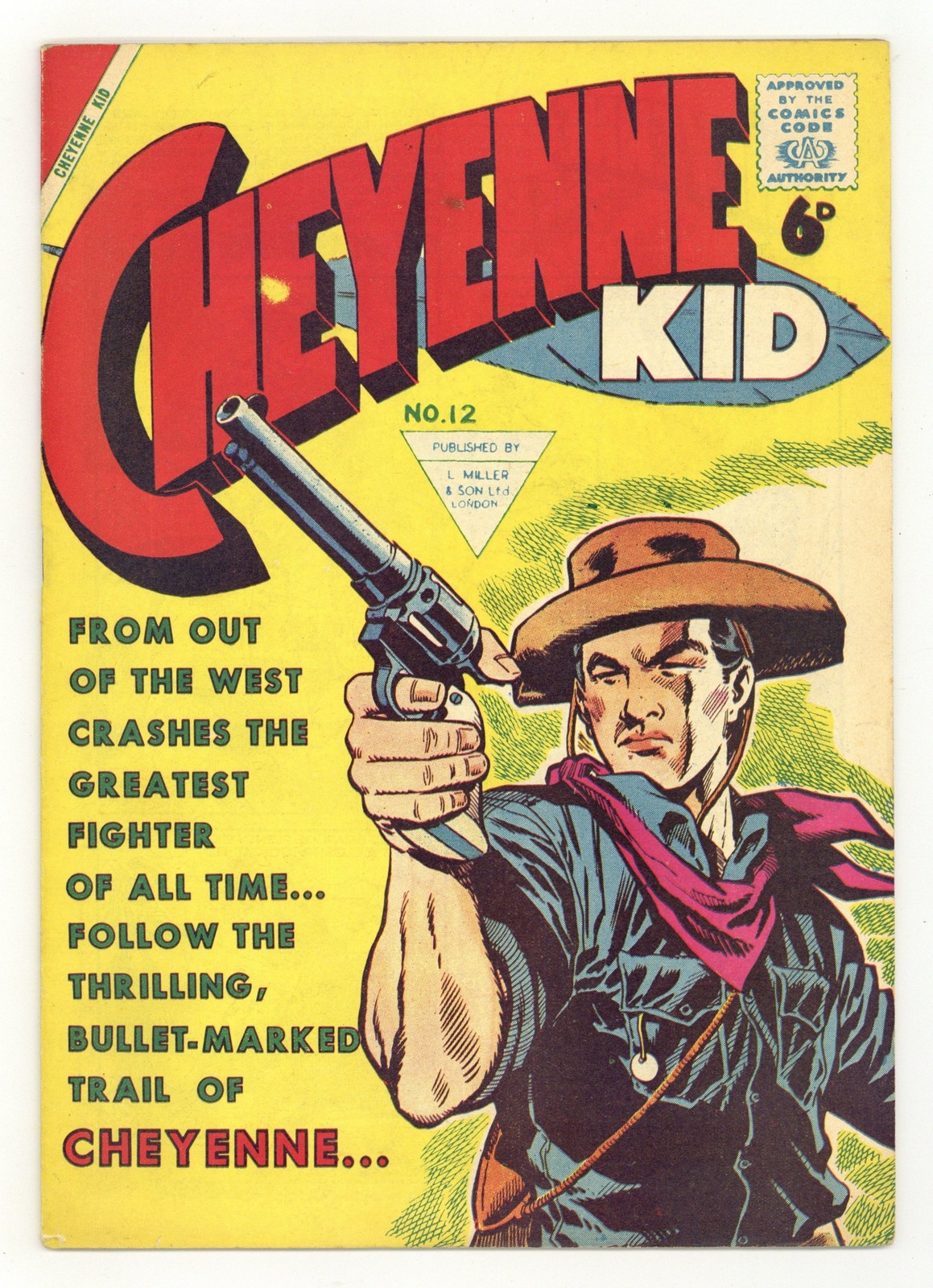 Cheyenne Kid #12 VG 4.0 1957