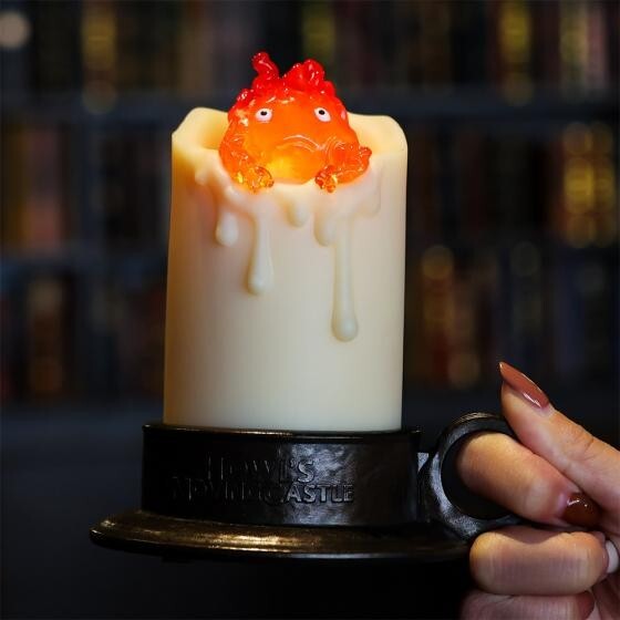 Howl's Moving Castle Calcifer Candle Light Studio Ghibli  GIFT JAPAN Limited