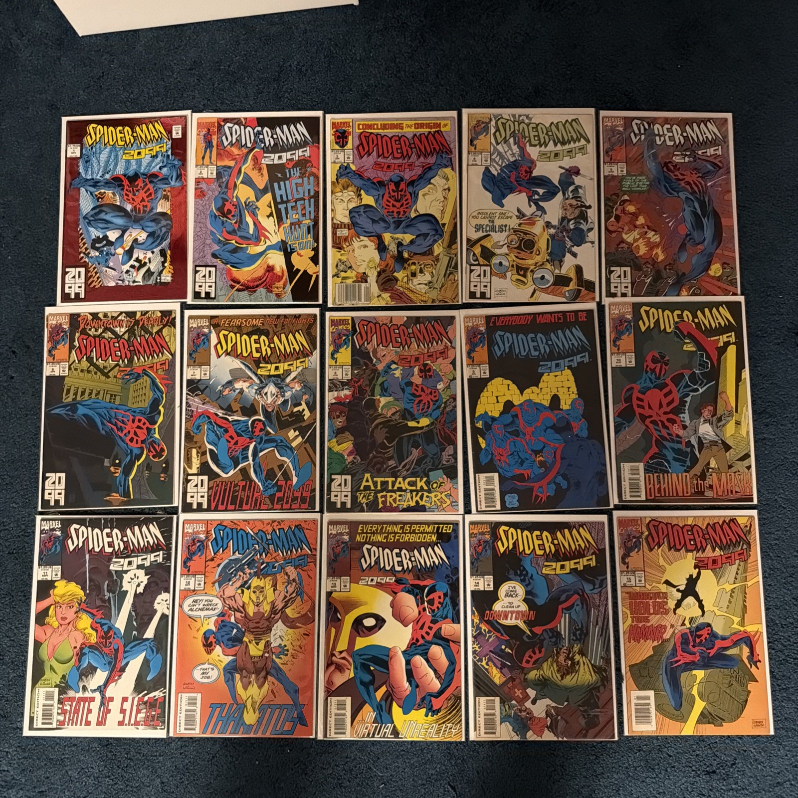 Spider-Man 2099 #1-46 Marvel Comics Complete Set Venom Covers Newsstands VF/NM