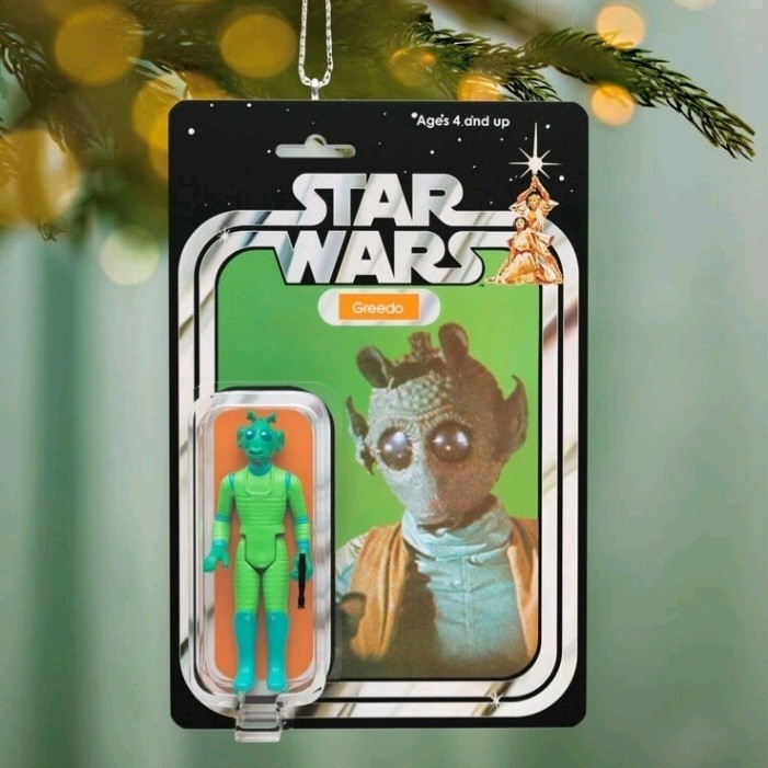 Hallmark Greedo Vintage Figure Star Wars Ornament 2026 NYCC EXCLUSIVE PRESALE