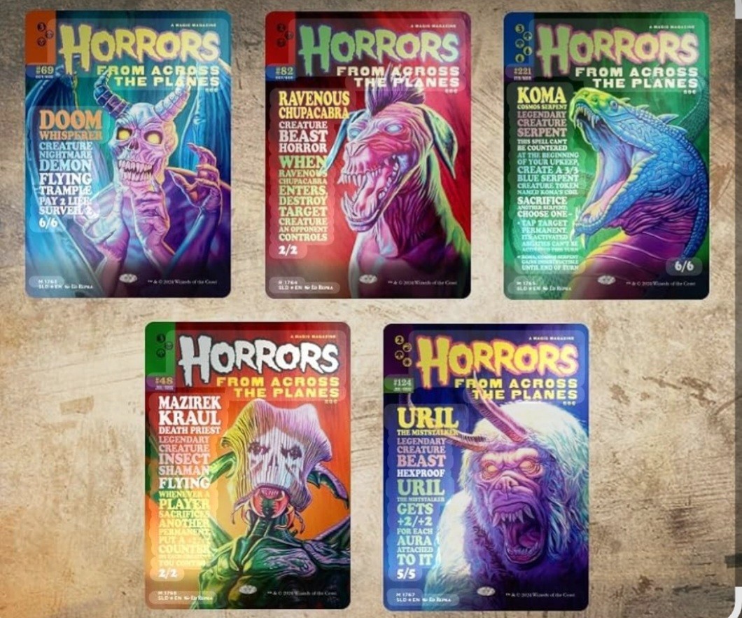 Secret Lair Drop: Monstrous Magazines - Rainbow Foil Edition [SLD