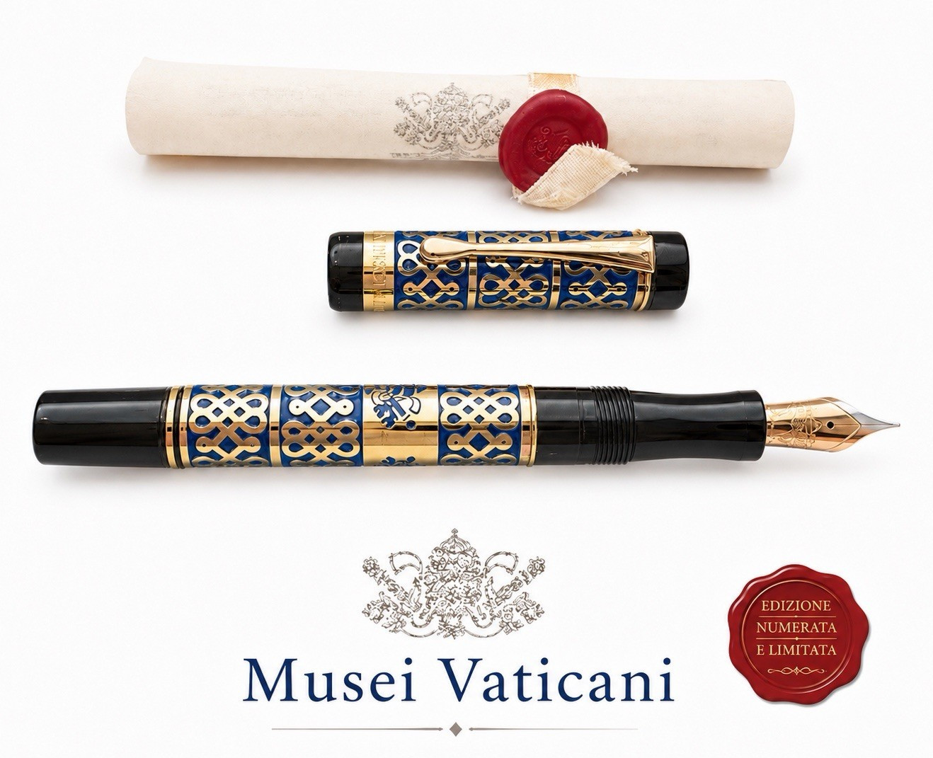Vatican Museums Limited Numbered Fountain Pen NOS With Box And Warranty