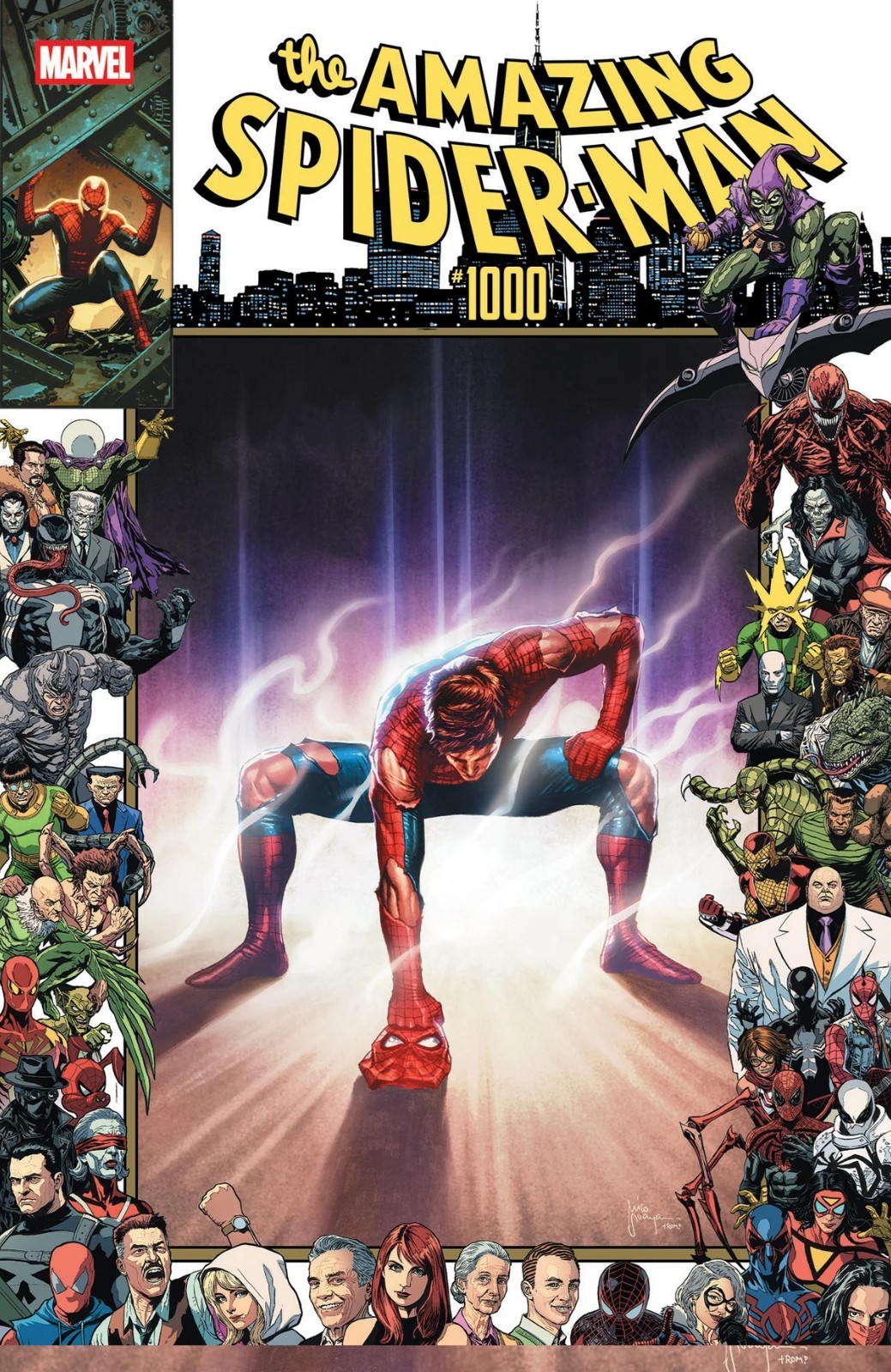 AMAZING SPIDERMAN 1000 36 MICO SUAYAN TRADE NYCC VARIANT NM vol 7 2026