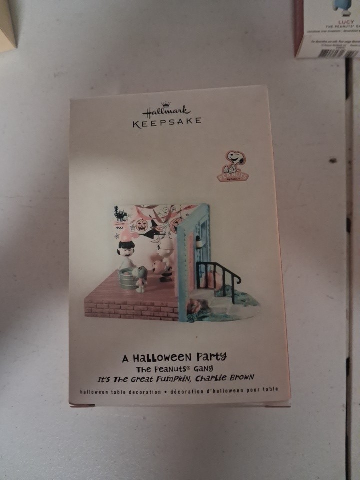 Hallmark 2009 Peanuts It\'s the Great Pumpkin A Halloween Party table decoration