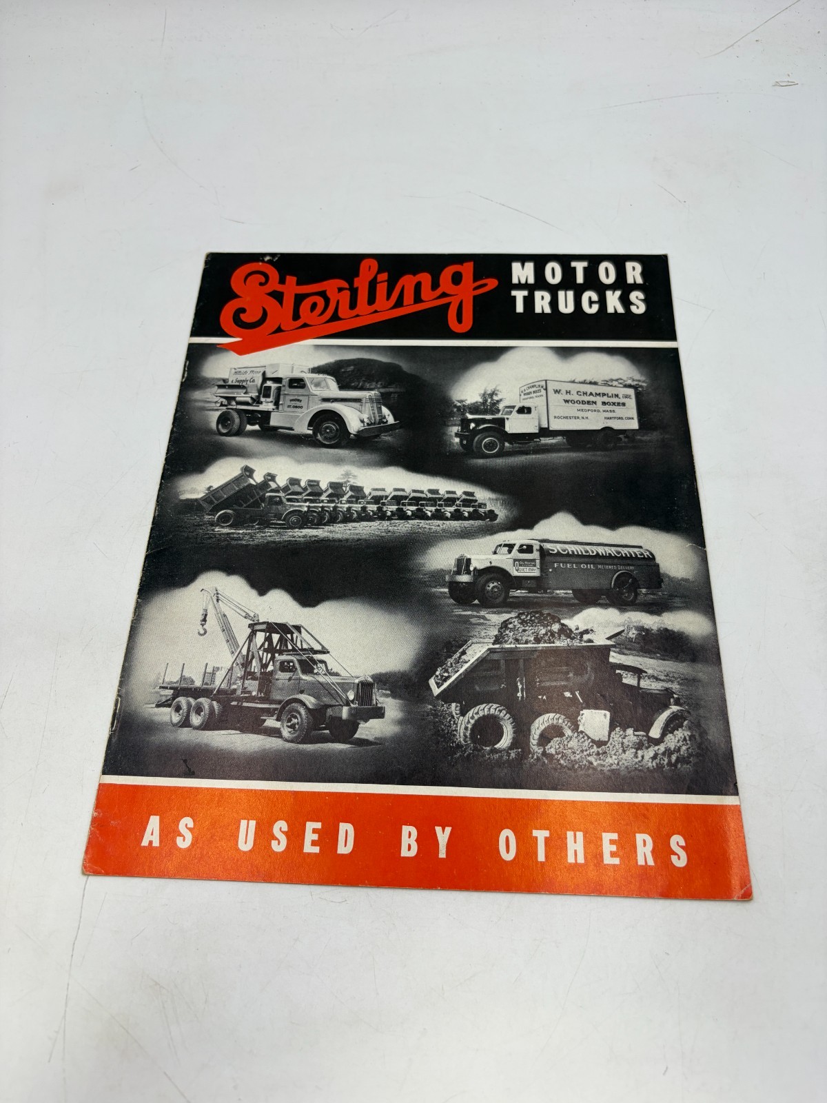 Circa 1941 Sterling Motor Trucks “As Used by Others” Original Sales Brochure