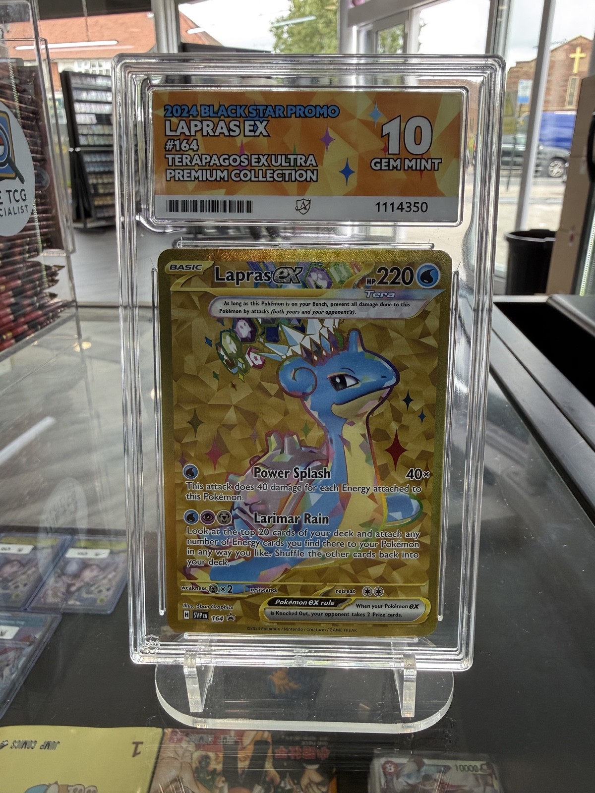 Lapras ex 164 Sv: Scarlet & Violet Promo Cards Holo ACE 10 Lapras ex 164 Sv: Scarlet & Violet Promo Cards Holo ACE 10