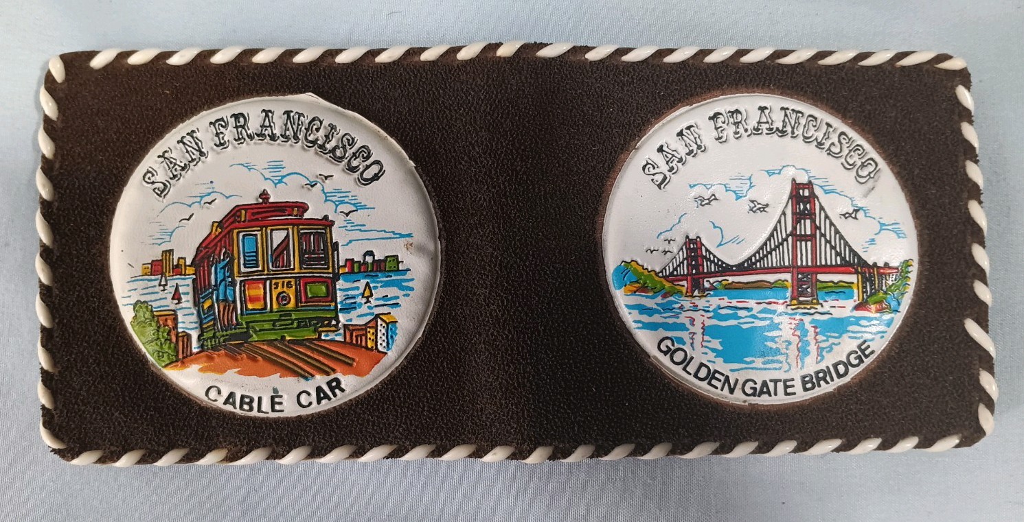 VINTAGE CHILDS SOUVENIR WALLET/ SAN FRANCISCO