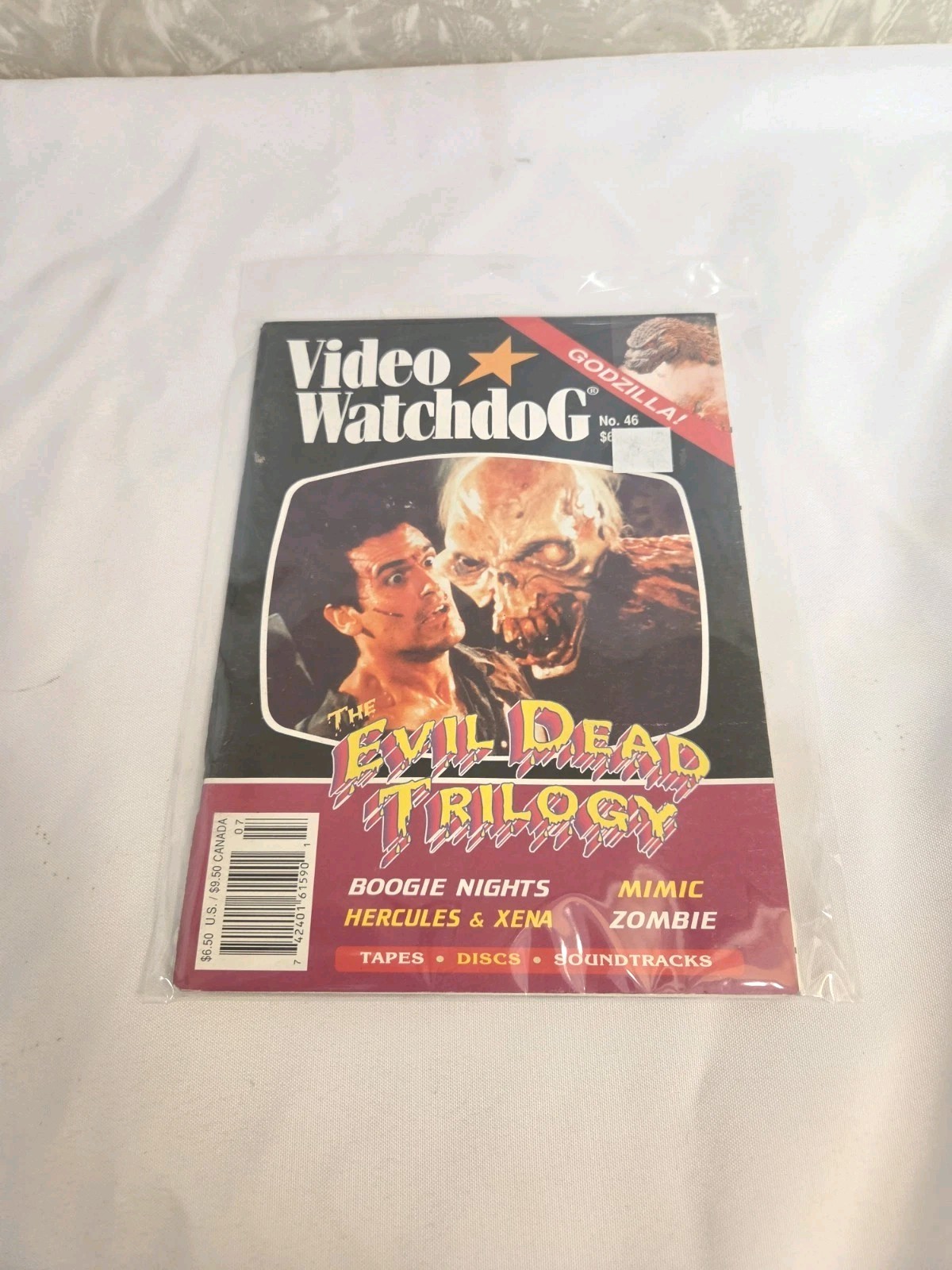 VIDEO WATCHDOG Pulp Issue #46 EVIL DEAD Trilogy Vintage 1998 RARE HARD TO FIND 