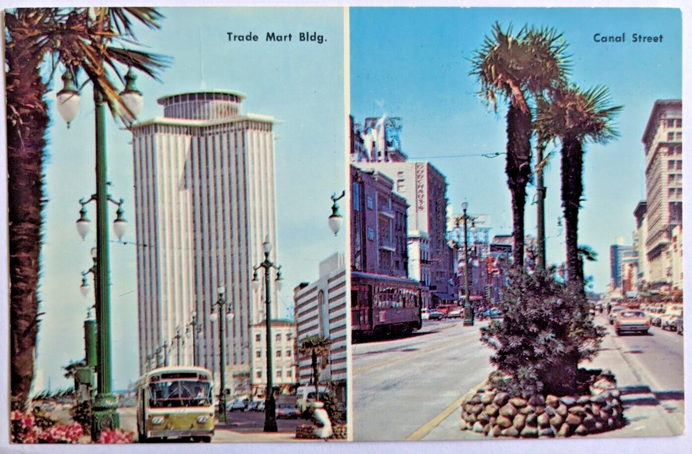 International Trade Mart Building & Canal Street View New Orleans Louisiana PC