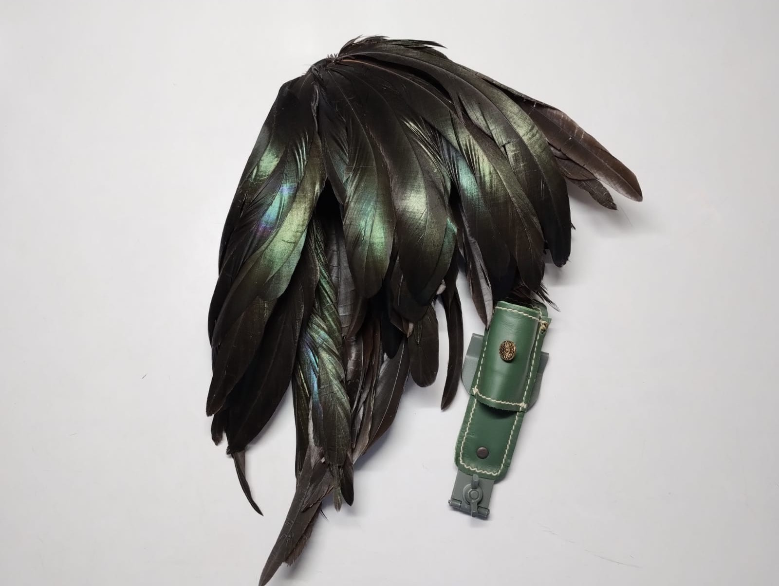 WW2 Plumes Holder Italian M33 Helmets B ersaglieri