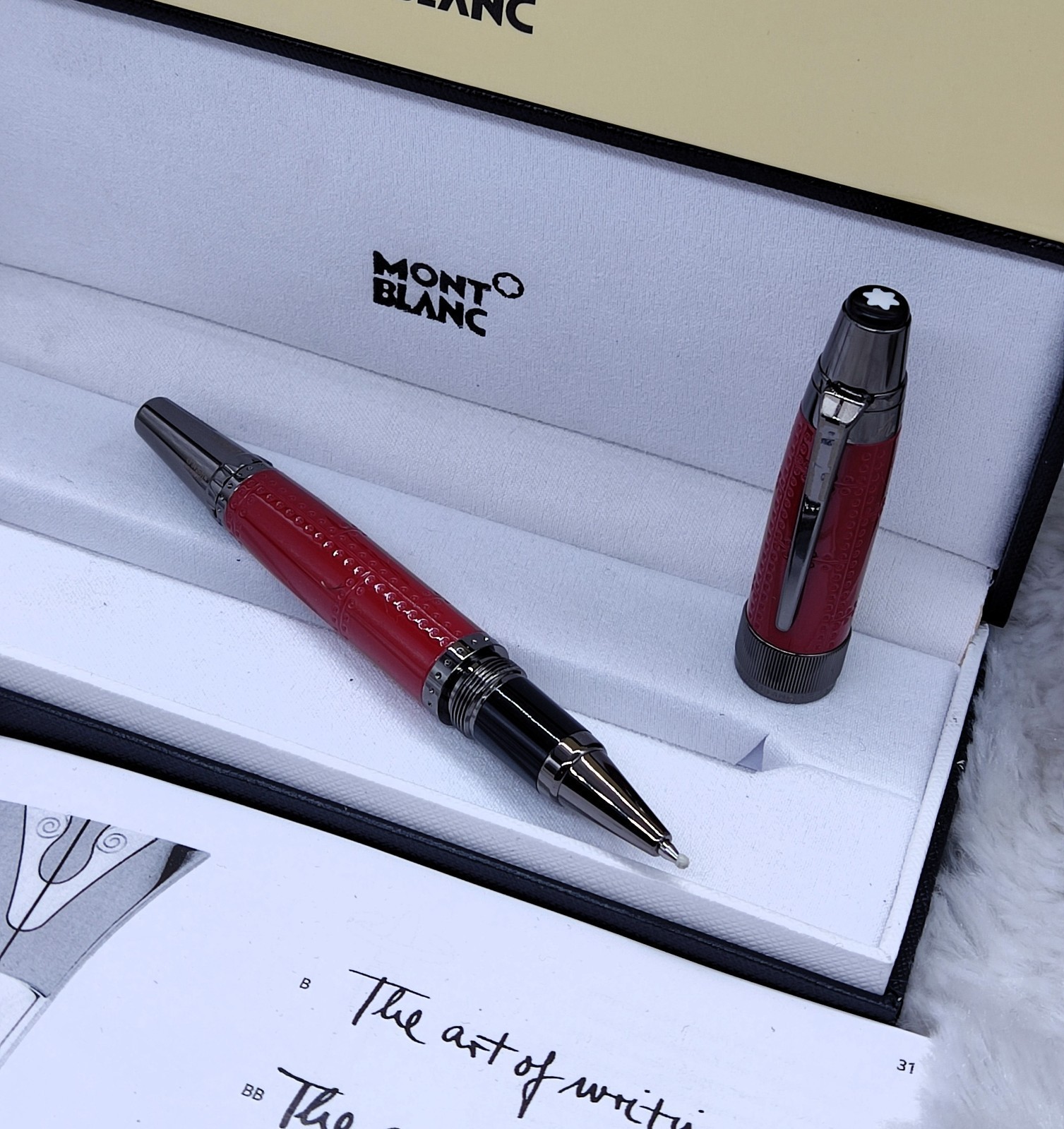 Montblanc Great Writers Edition Antoine de Saint Exupery Rollerball Pen Gift Box