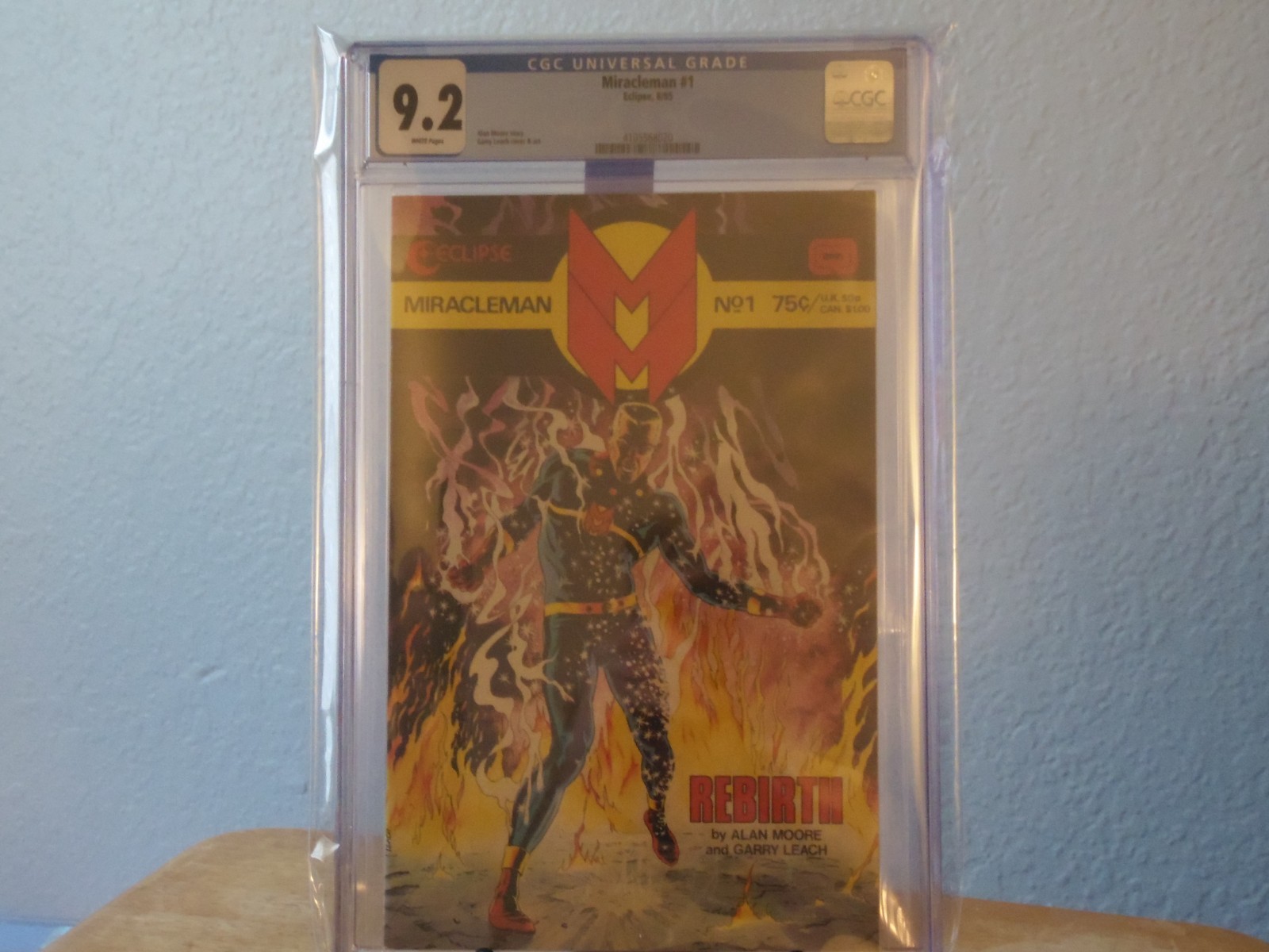 Miracleman #1, CGC 9.2, White Pages, MCU, Alan Moore Story