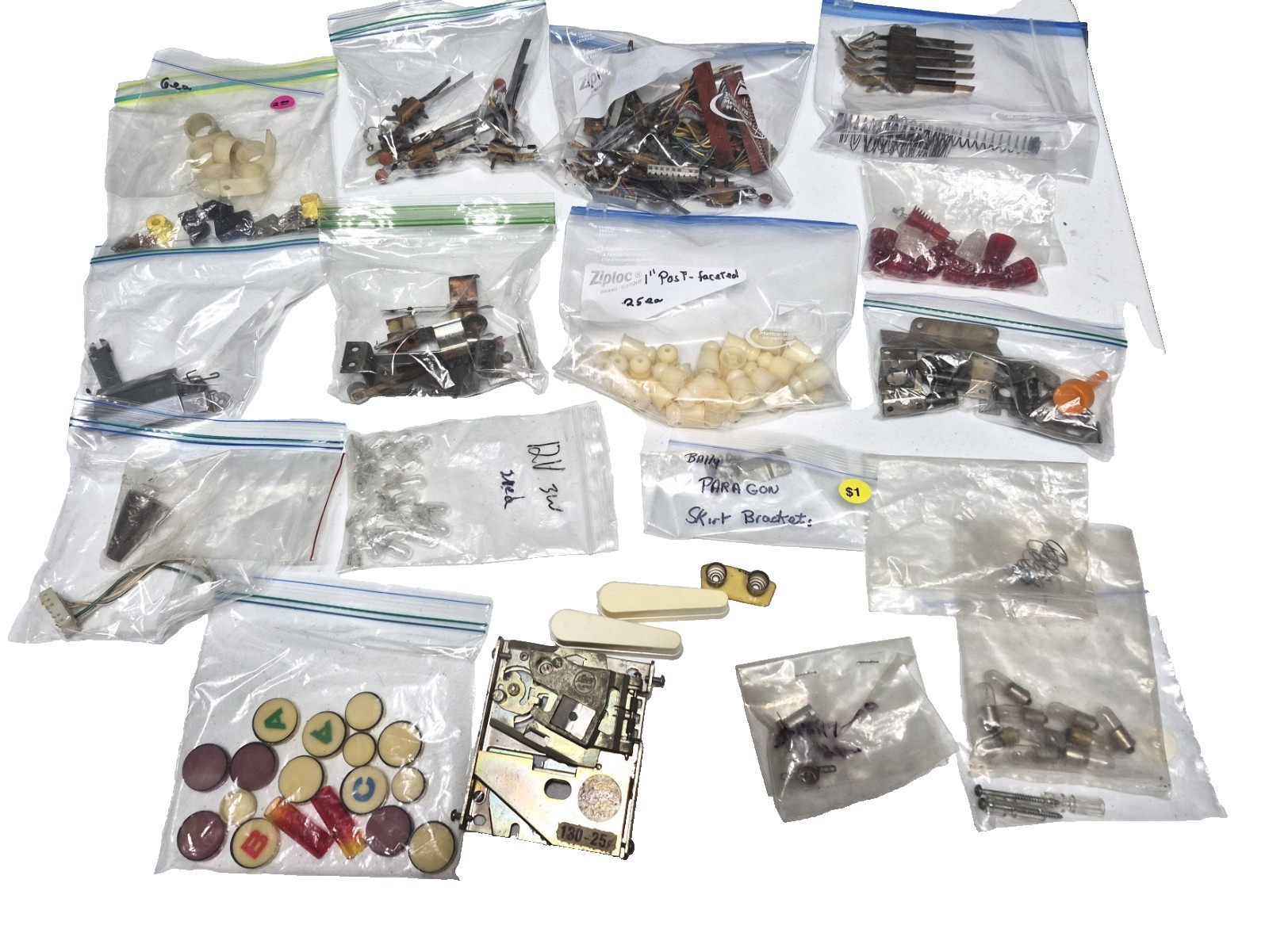 Lot of Used Pinball Machine Parts - William's Bally Gottlieb Lot of Used Pinball Machine Parts - William's Bally Gottlieb