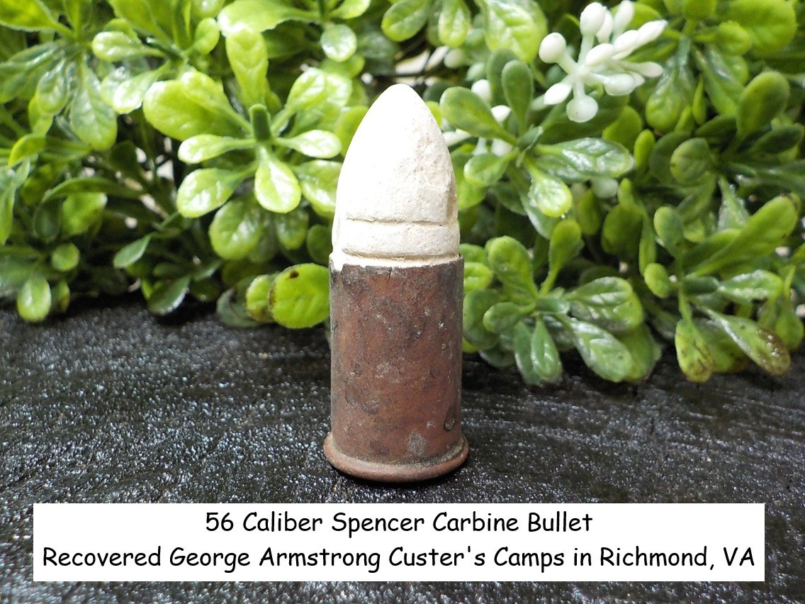 Old Rare Vintage Antique Civil War Relic 56 Caliber Spencer George Custer Camp