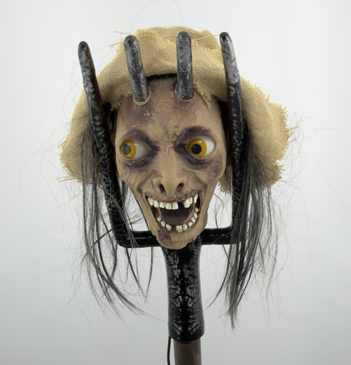 5 Ft Spirit Halloween Forgotten Farmer Animatronic w/ Box FOR PARTS