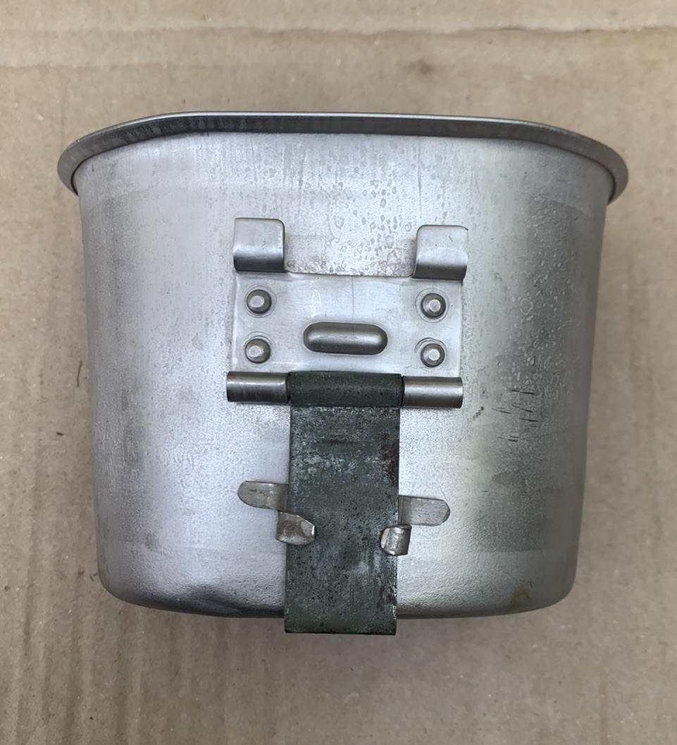 Original WWII US Military Canteen Cup 1945 Dated