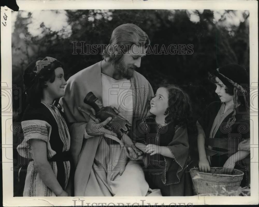 1953 Press Photo Scene from Director Cecil DeMille's great film 