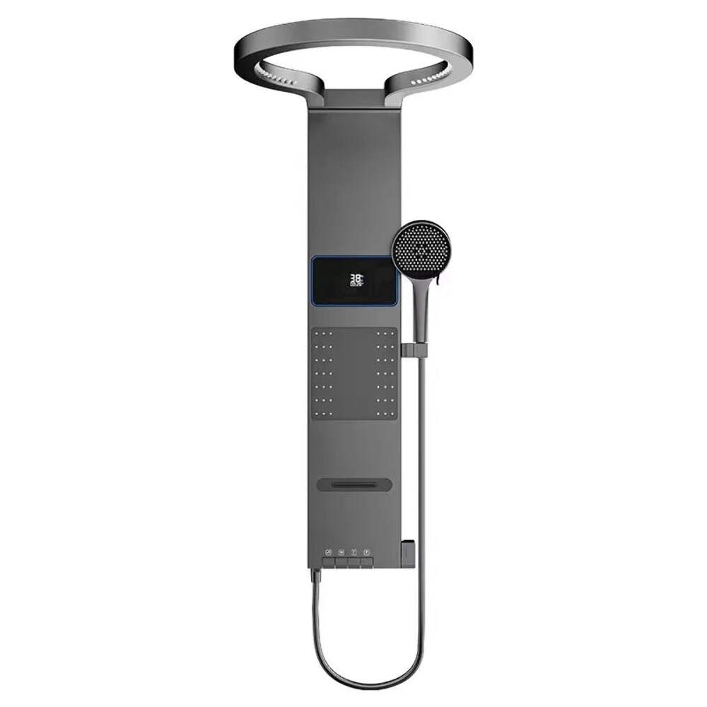 Multi Functional LED Shower Screen Wall Mounted Waterfall Shower Head Set Bathro