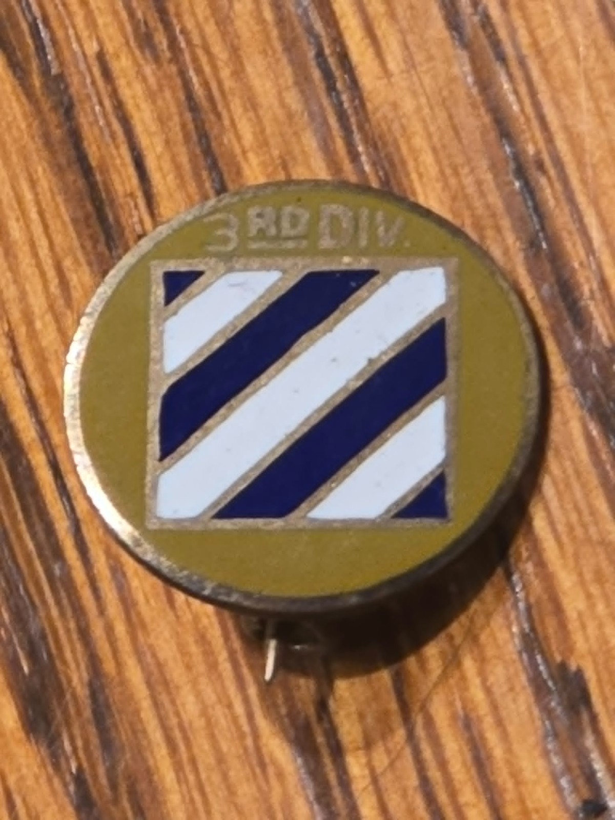 Original WW1 US Army 3rd Division Veteran\'s Pin