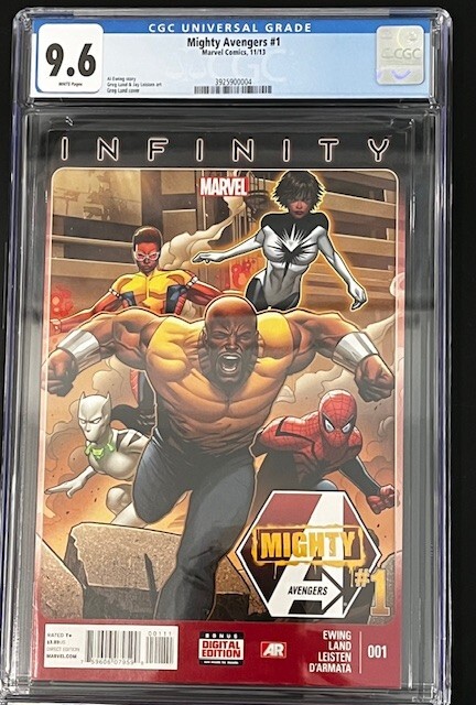 Mighty Avengers 1 CGC 9.6 Mighty Avengers 1 CGC 9.6