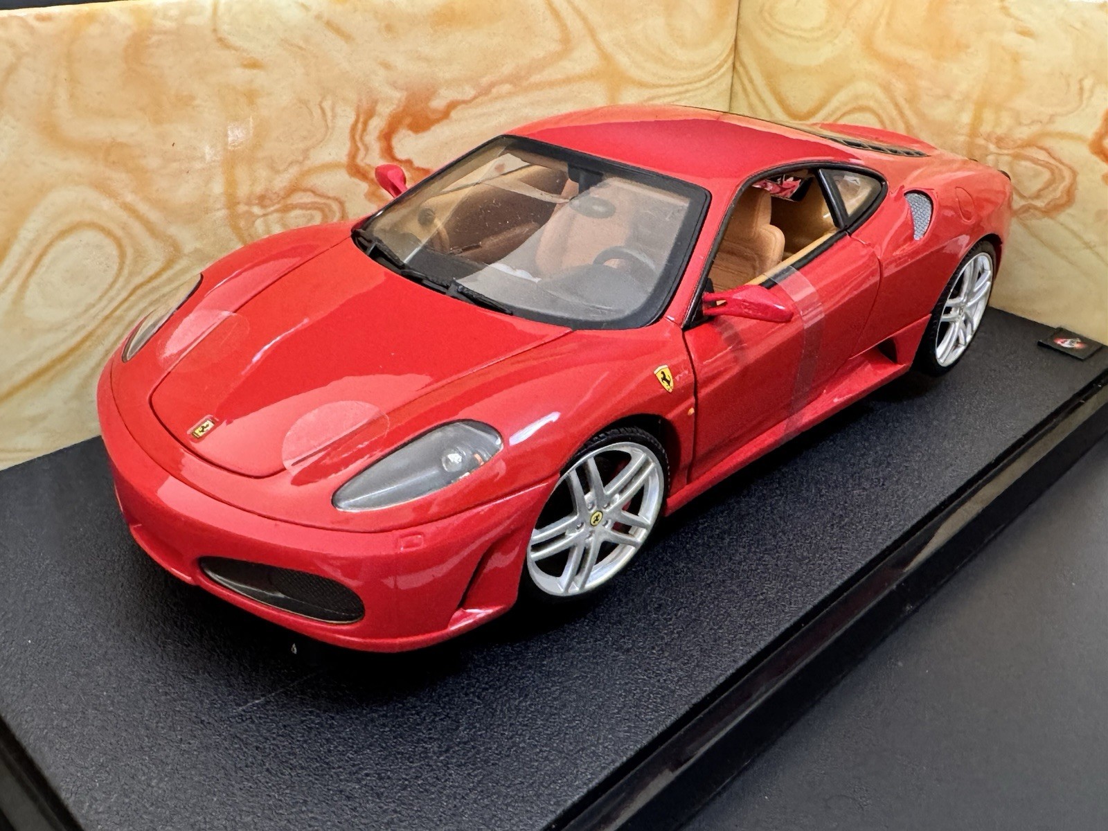 2005 Ferrari F430 Red 1/18 Hot Wheels HTF 