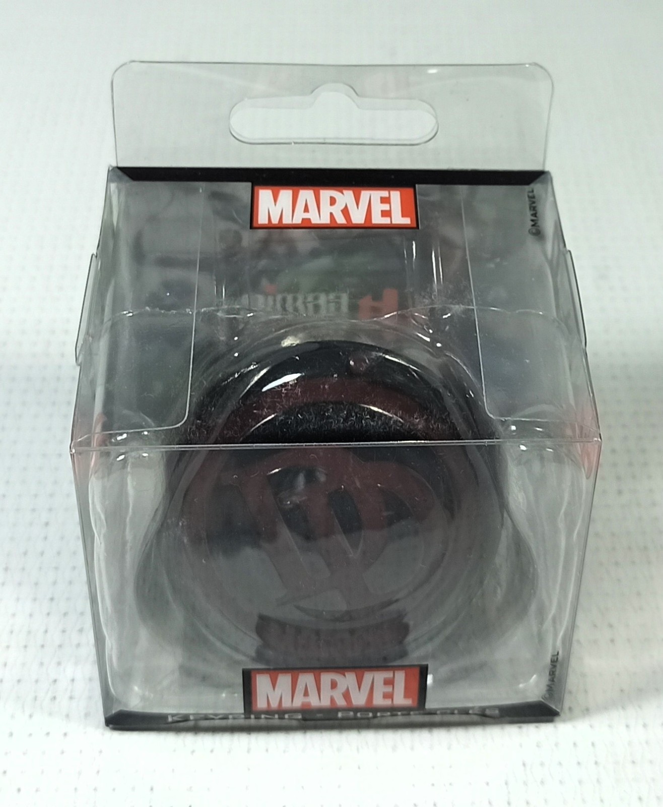 SEMIC MARVEL DAREDEVIL LOGO 5cm METAL KEY CHAIN MISB