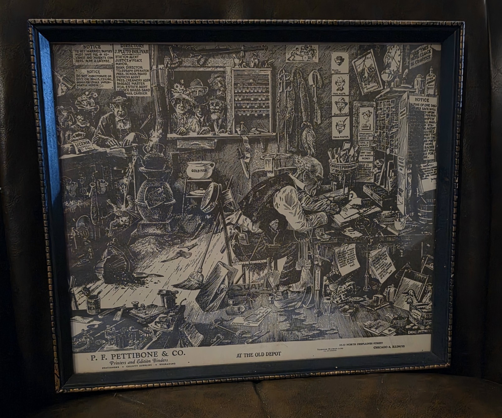 Vintage 1930 C.D. Poage 