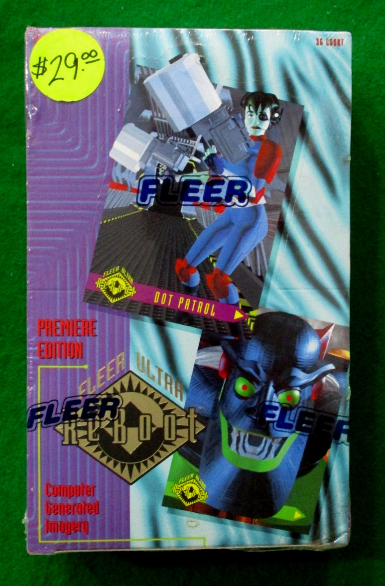 1995 Fleer Ultra Reboot Premiere Edition FACTORY SEALED BOX