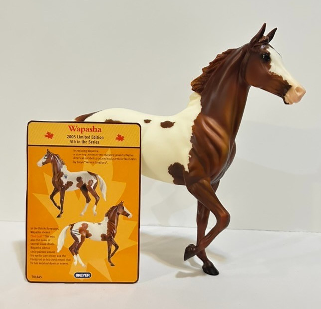 Breyer 2005 Wapasha #701845 Mid-States Distributing Lonesome Glory Pinto EUC