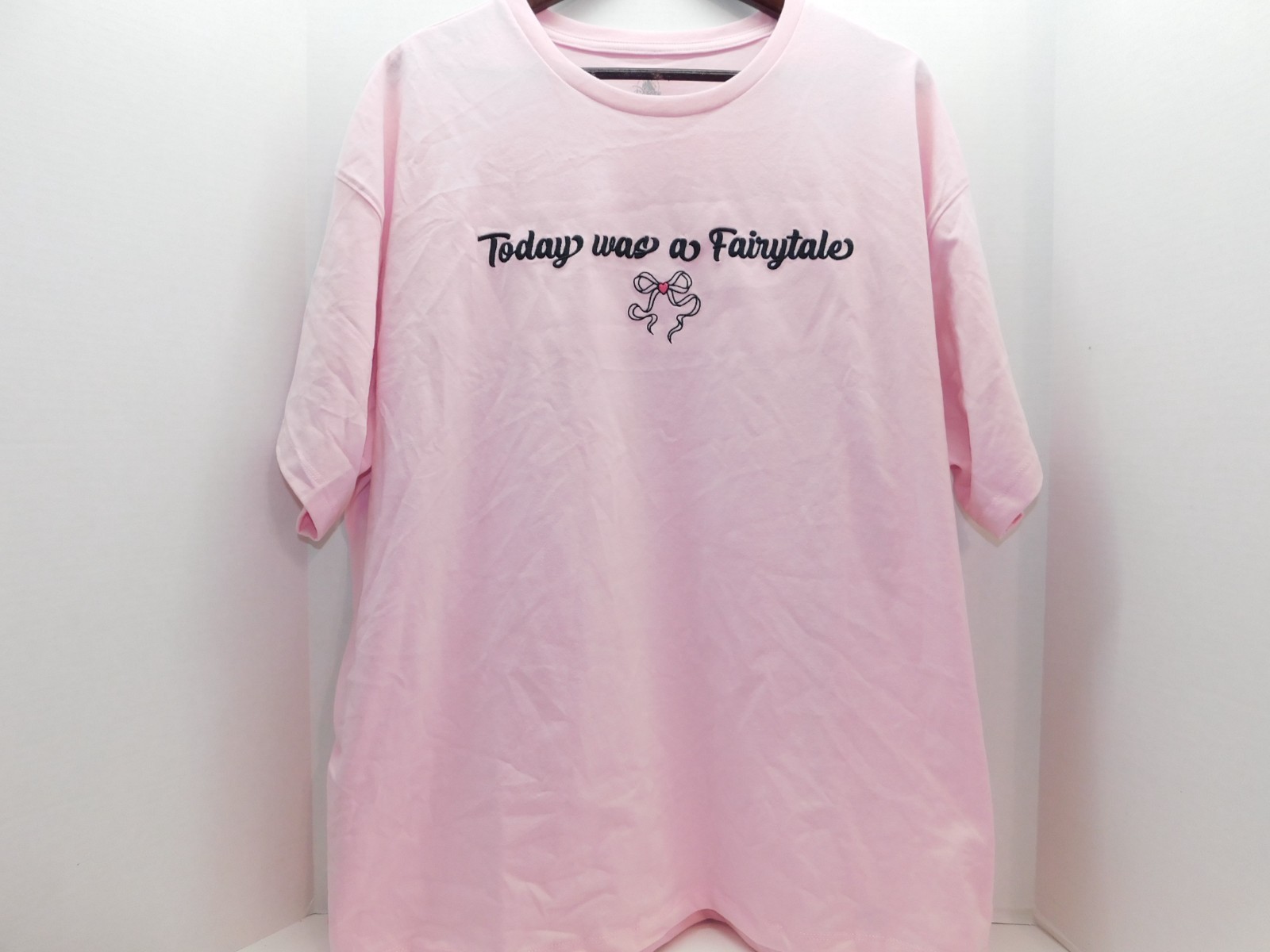 Disney Ladies Princess Shirt-Today was a Fairytale-Pink XL