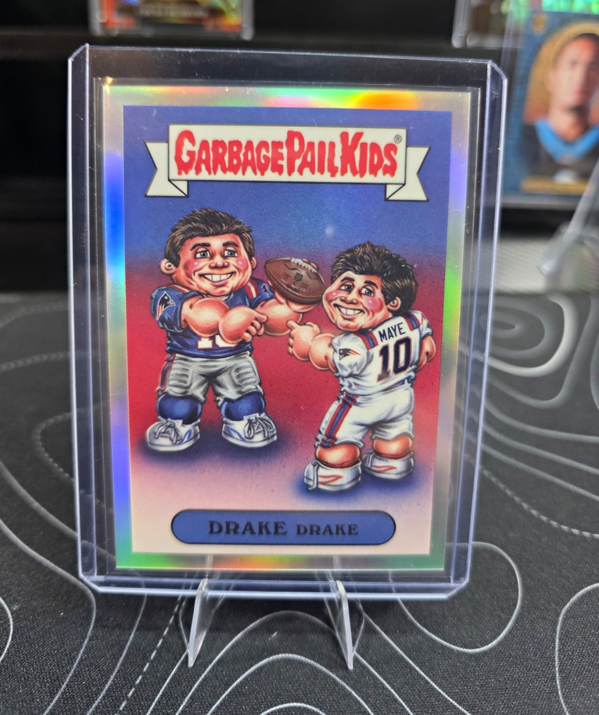 Topps 2026 Garbage Pail Kids Drake Drake Drake Maye Parallel NFLG-DM