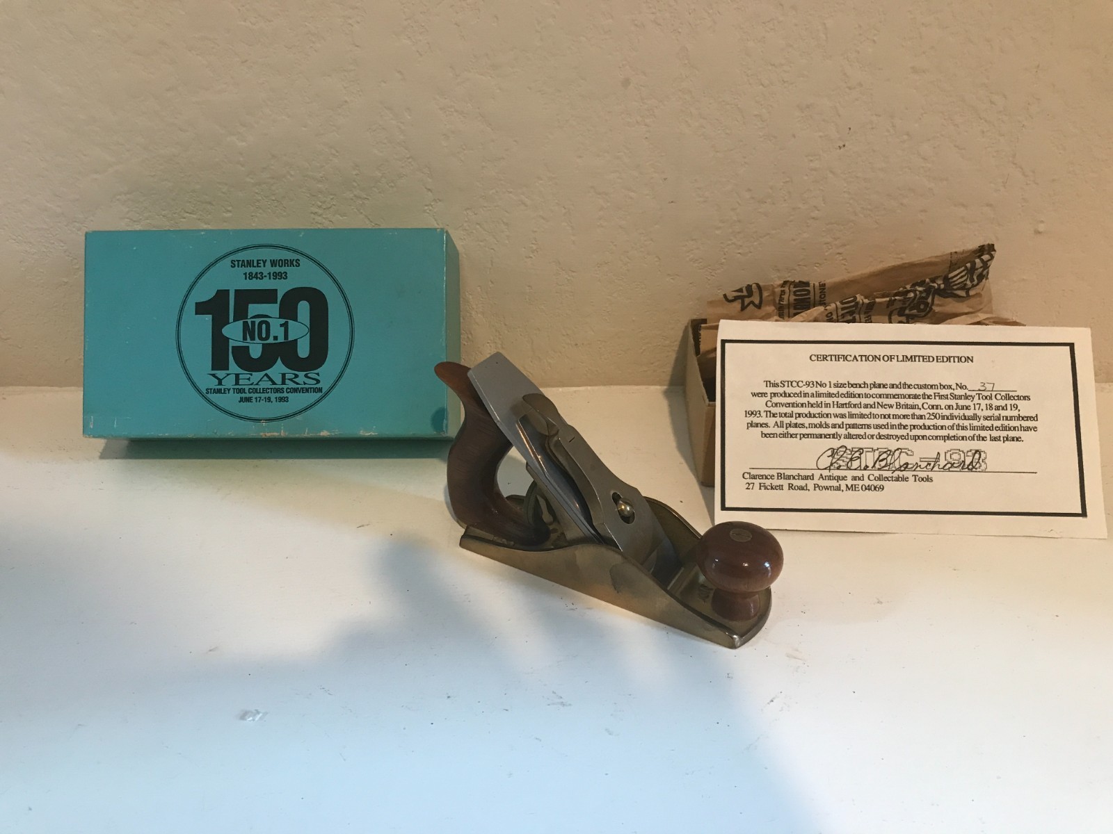 VERY RARE Bronze Lie-Nielsen No. 1 