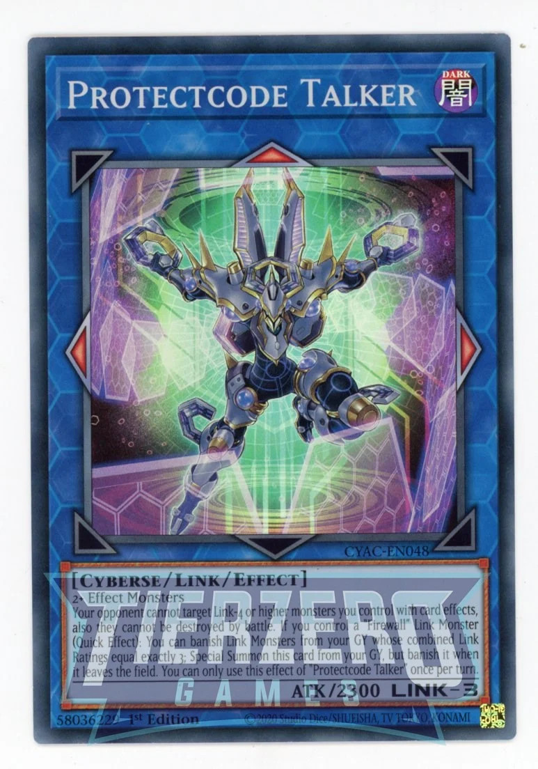 Yugioh CYAC-EN048 - Protectcode Talker - Super Rare
