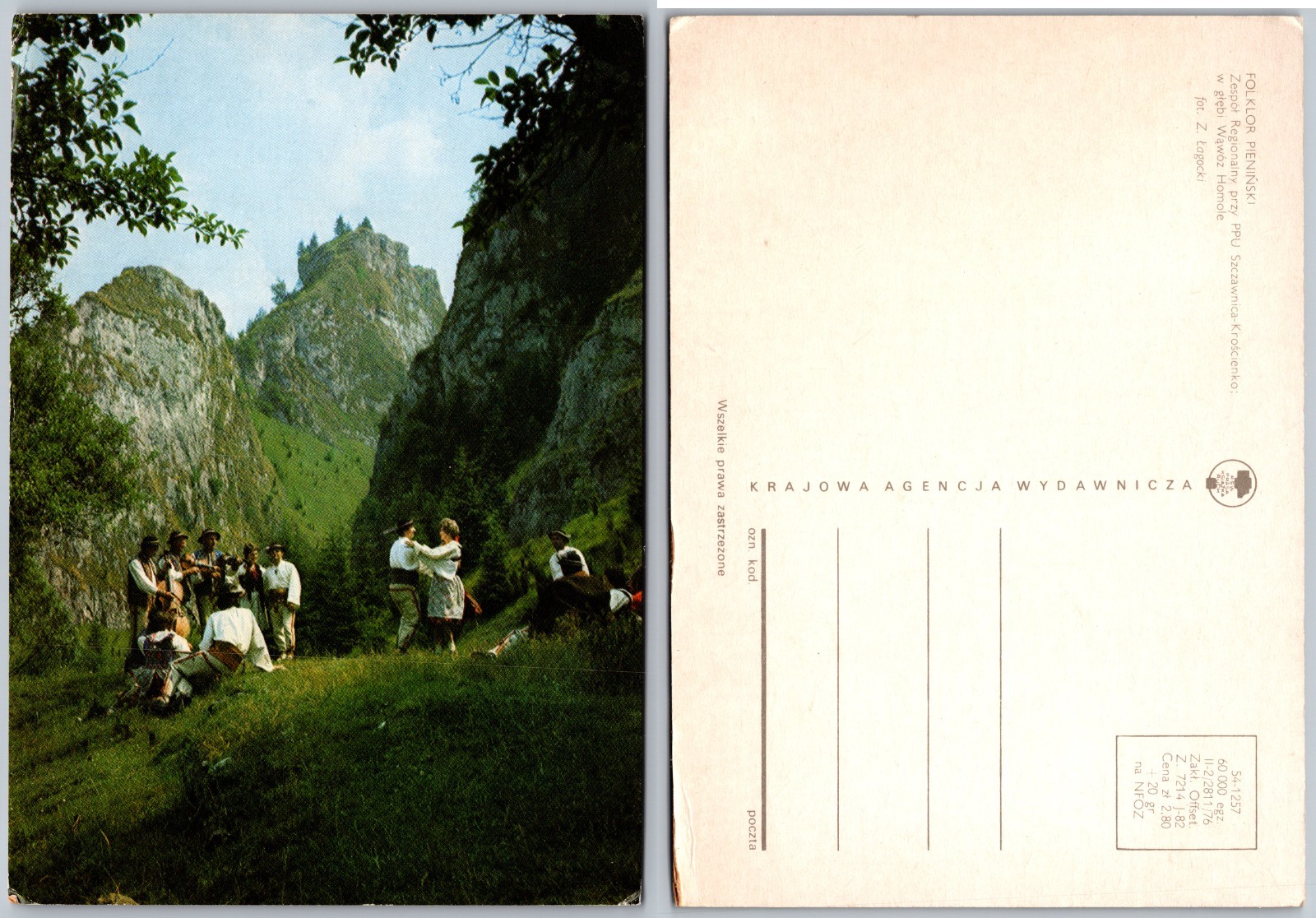 Continental Trzy Korony Poland Postcard