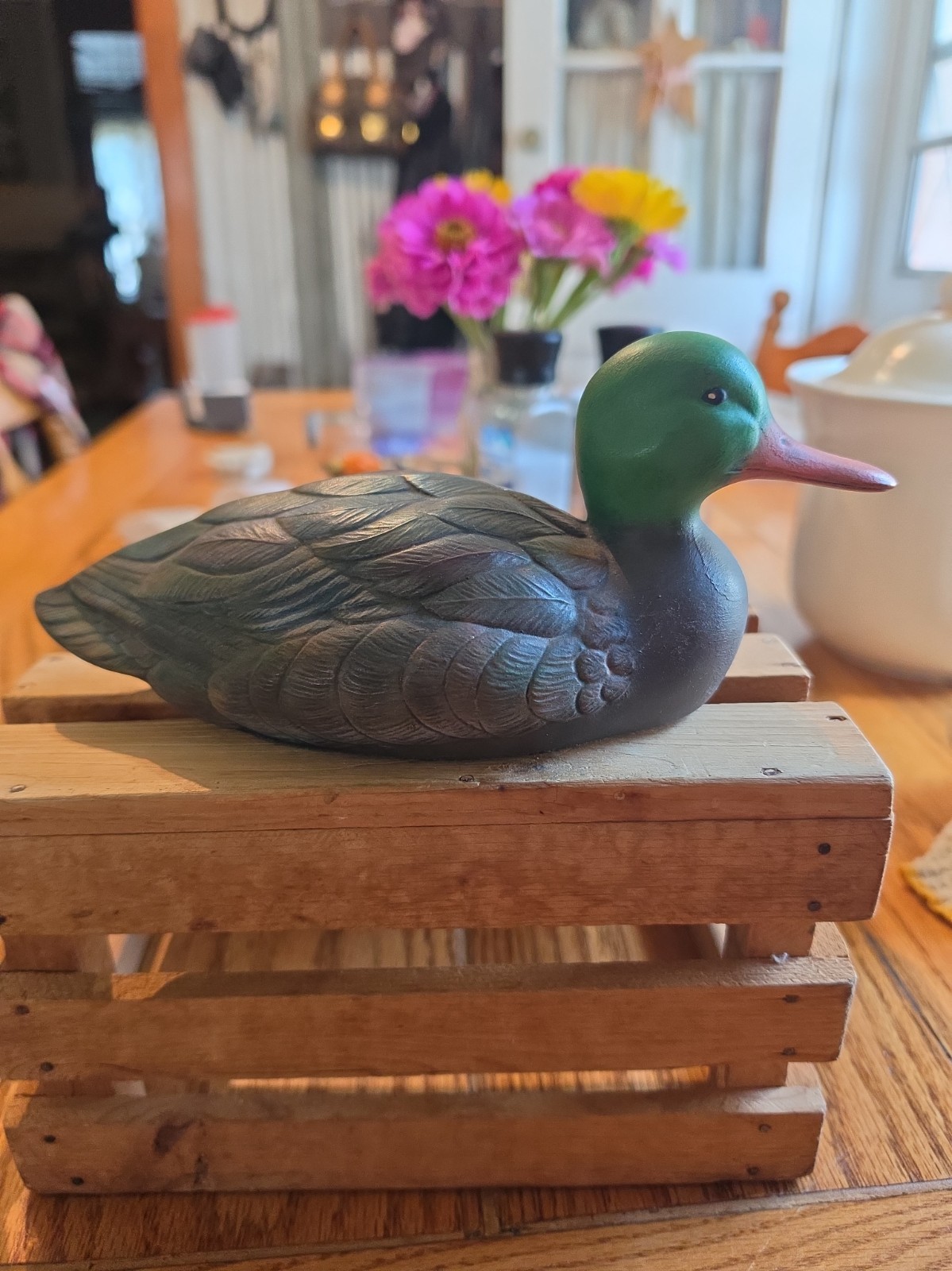 Vintage Ceramic Duck Decoy Vintage Ceramic Duck Decoy