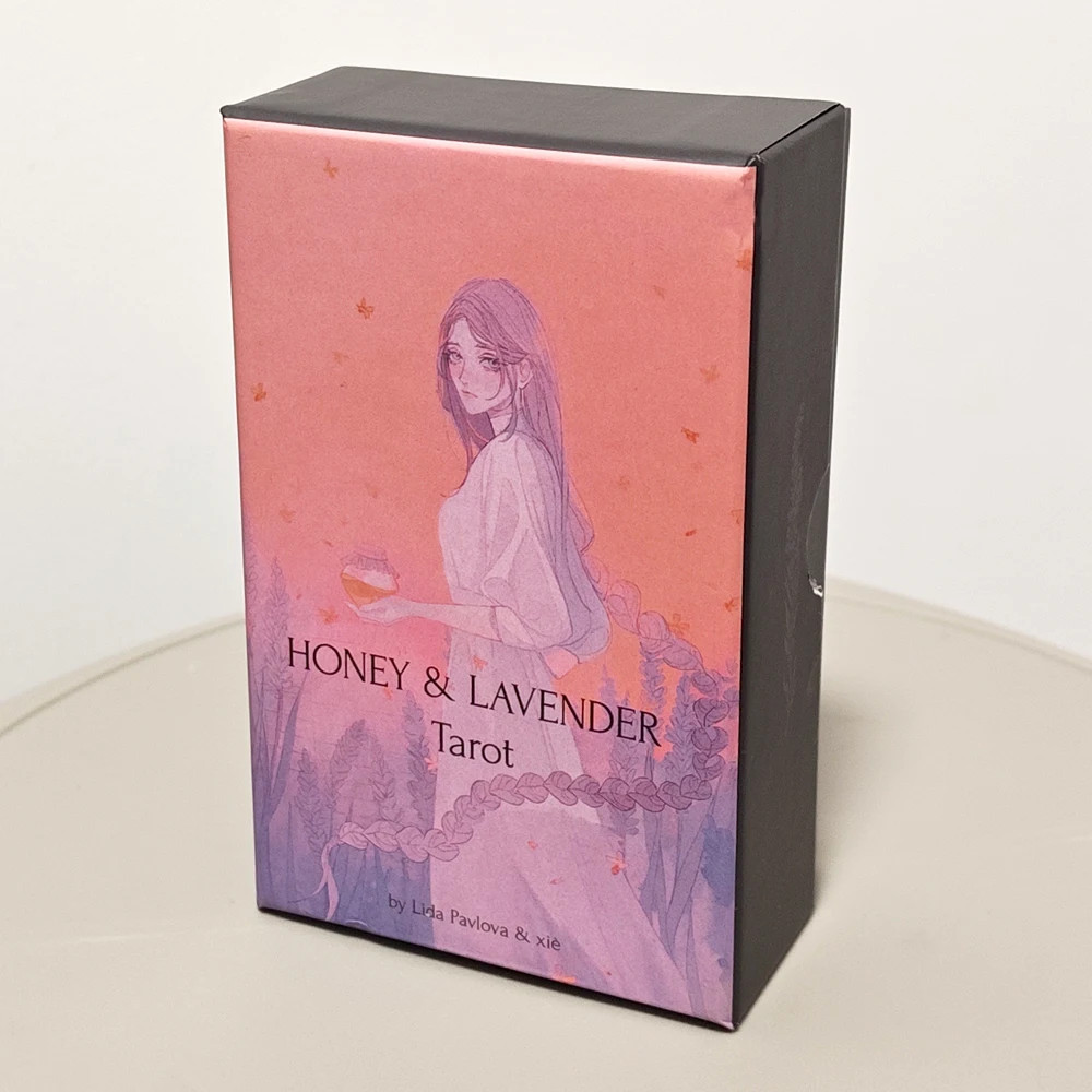 Honey and Lavender Tarot 12*7Cm in Rigid Box Fairy Tale and Fantasy Deck 78Cards
