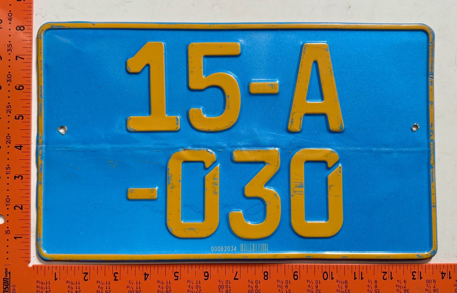 1990s Bosnia (Europe) Diplomatic License Plate
