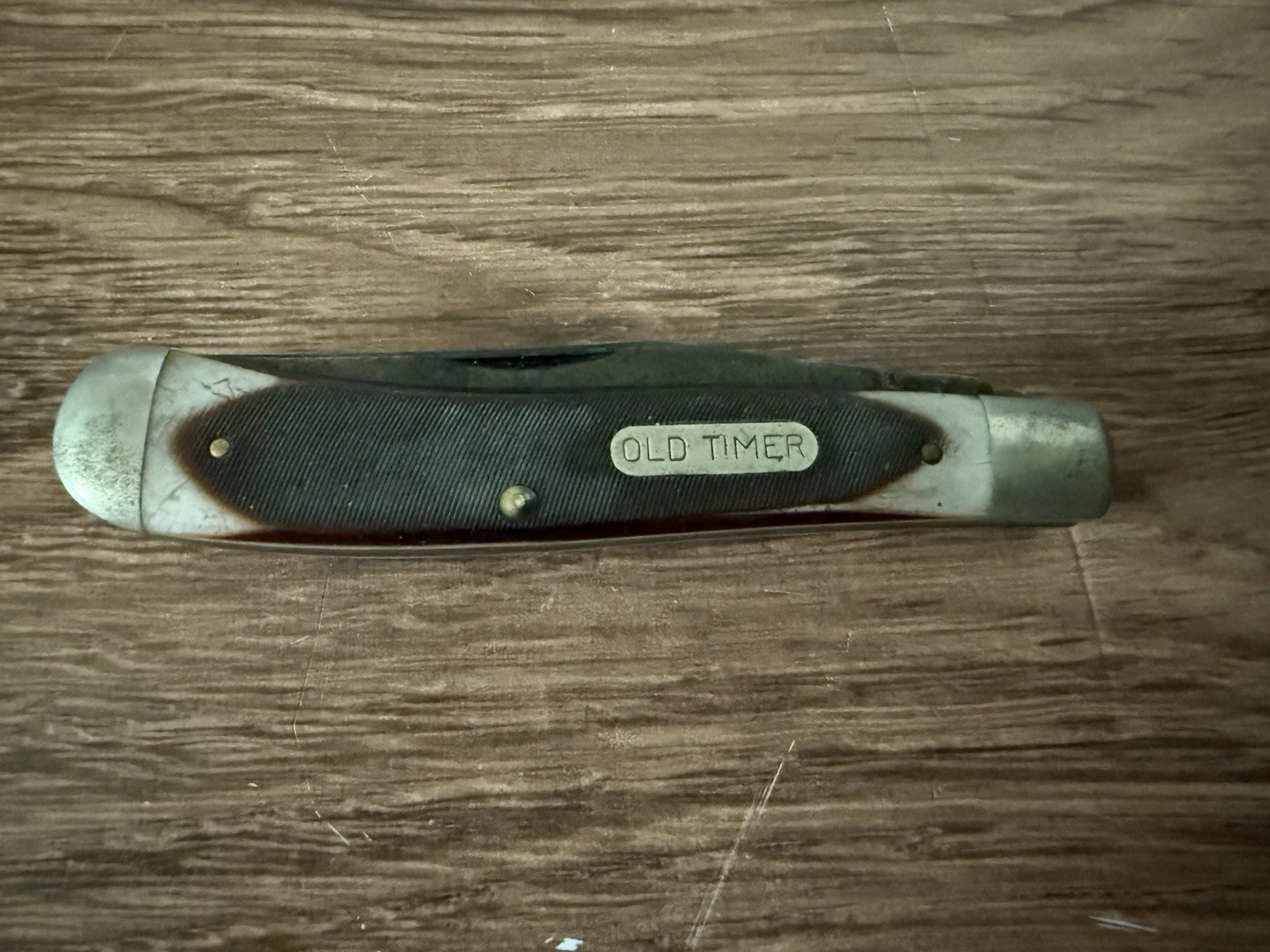 Vintage SCHRADE Old Timer 1940T Single Blade Folding Pocket Knife- Made in USA