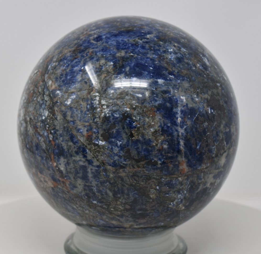 Large Blue Sodalite Sphere 158 mm 11 lb 11.1 oz