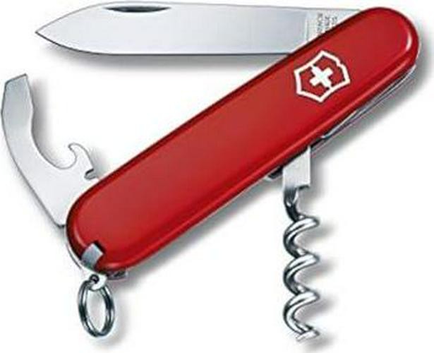 Victorinox Waiter Swiss Army Knife, 9 Function Swiss Made Pocket Knife With And