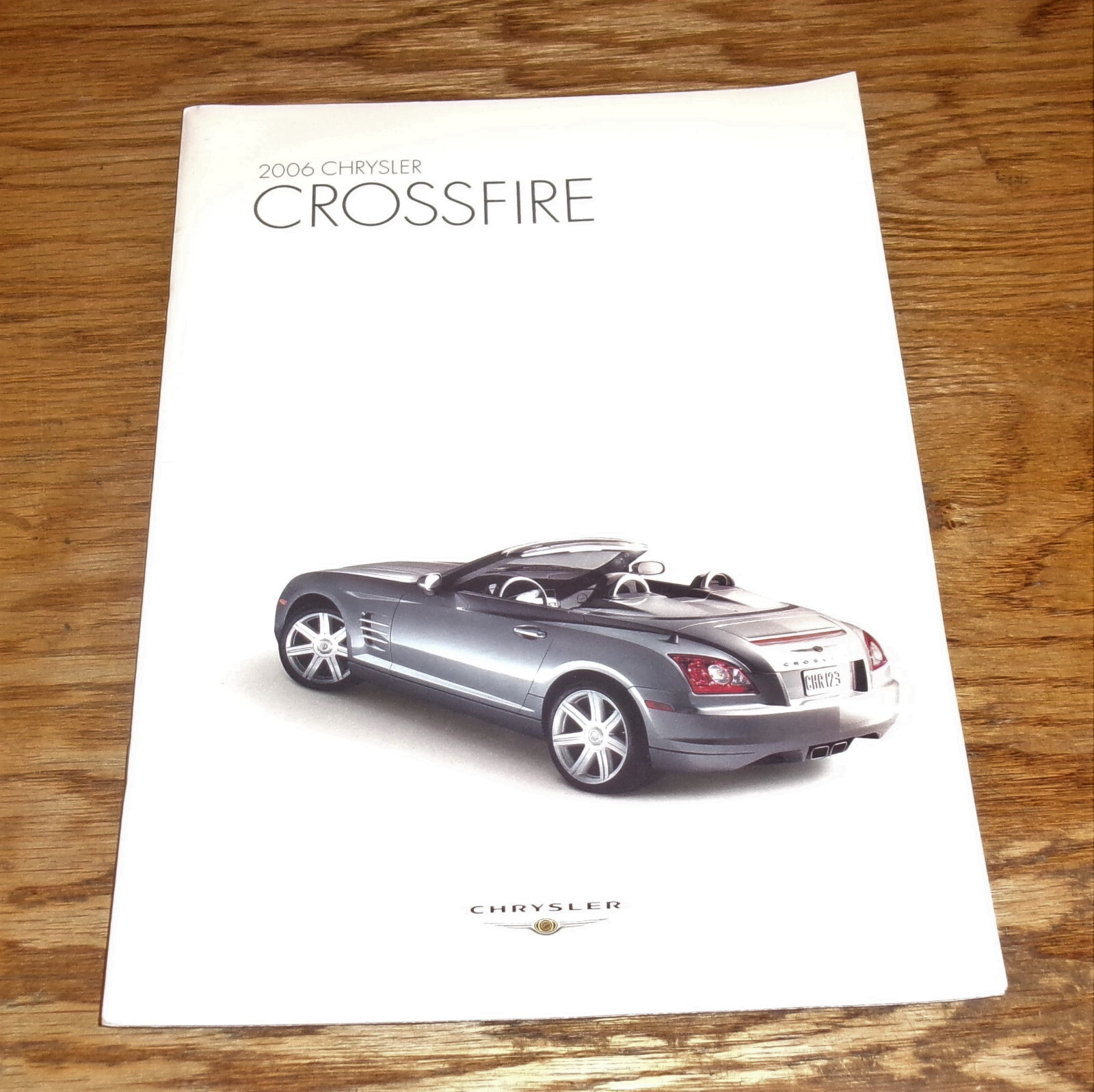 Original 2006 Chrysler Crossfire Deluxe Sales Brochure 06 Limited SRT6
