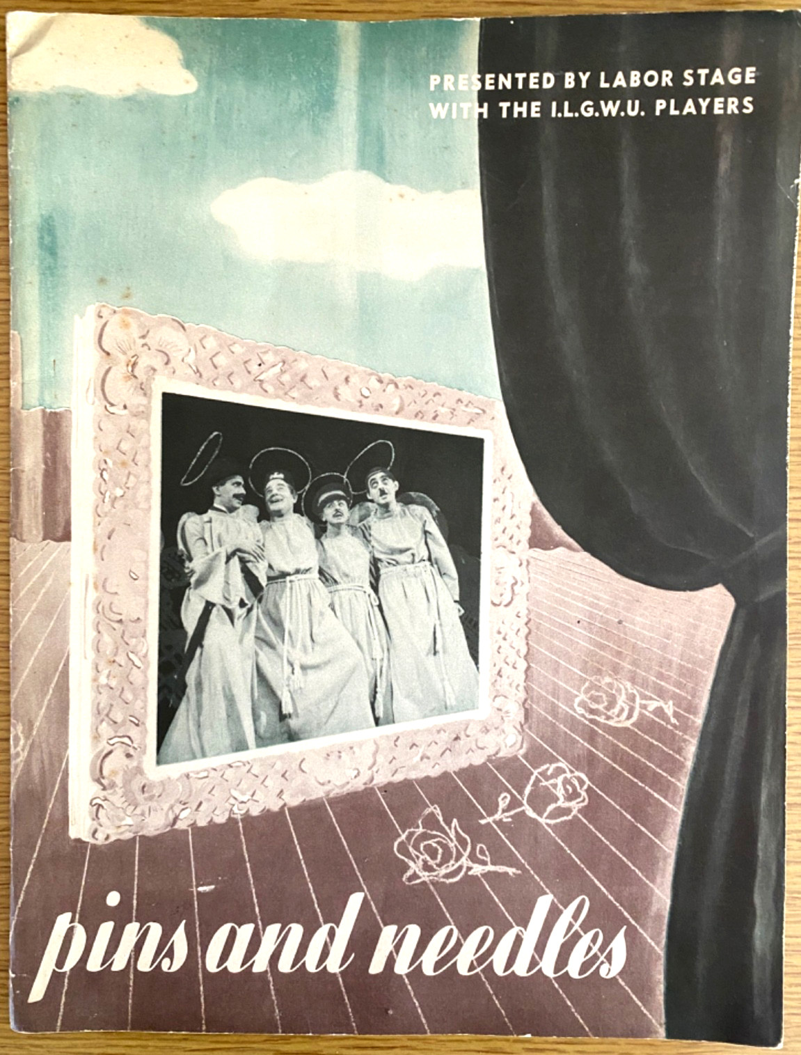 1938 INTERNATIONAL LADIES GARMENT WORKERS UNION theatre program PINS AND NEEDLES