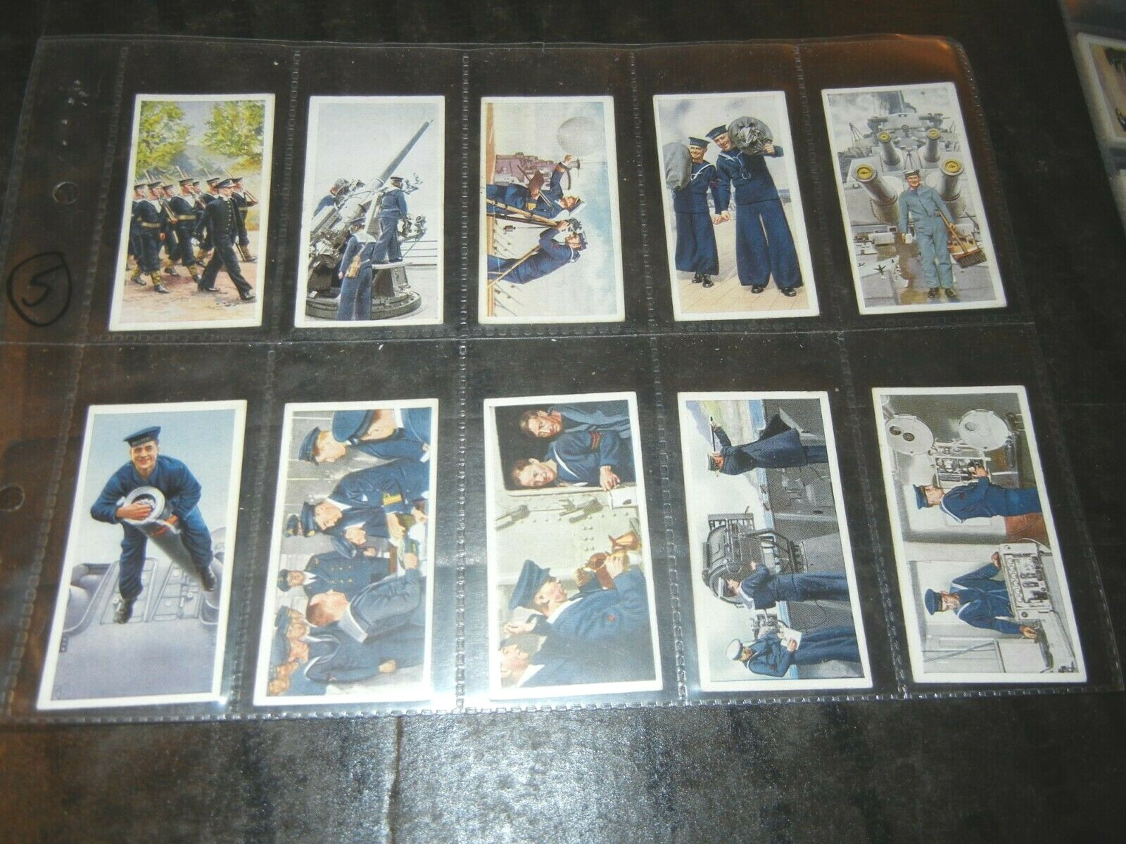 CARRERAS 1938 MILITARY complete 50 CARD SET UK  BRITAINS DEFENCES  planes ships
