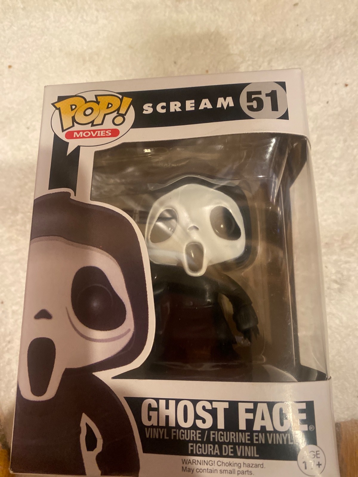 Funko Pop Vinyl Scream Ghost Face Horror Movies Figure Box #51