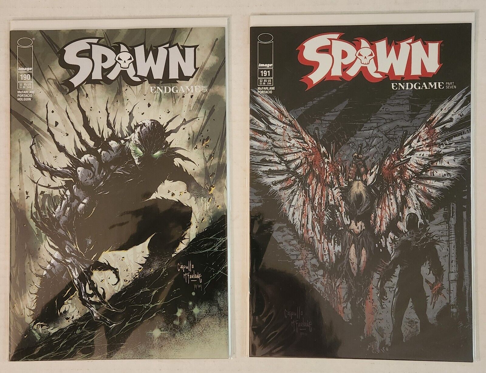 Spawn #190, 191, 192, 194, 195, 196, 197, 198 (Image Comics 09-10) 8 ISSUE LOT