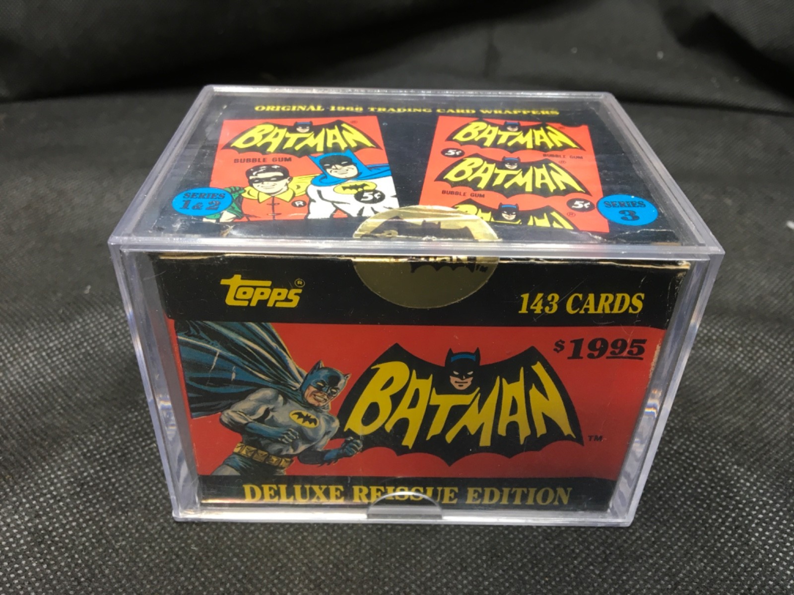 1989 Topps Deluxe Reissue Edition BATMAN 1966 143 Card Set [Topps Reissued 1989]